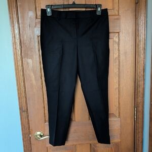 Ann Taylor Dark Navy Tailored Dress Pants "The Eva" 10P